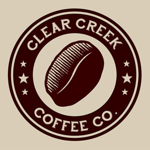 Clear Creek Coffee Co. logo & brand design