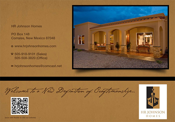 HR Johnson Homes Brochure