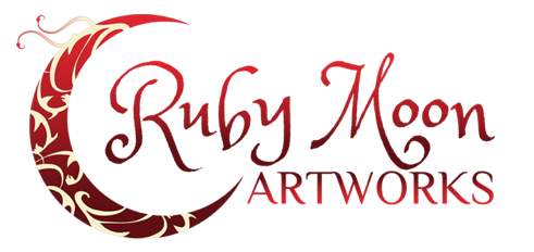Ruby Moon Artworks Logo