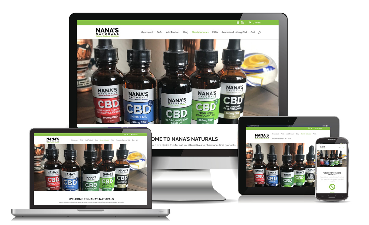 Nana's Naturals CBD Products